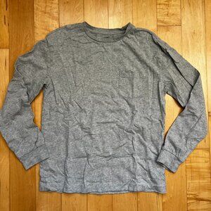 NWT x 2 Boys Gap Kids 100% Organic Cotton Long Sleeve Crew Neck Tee T Shirt XXL